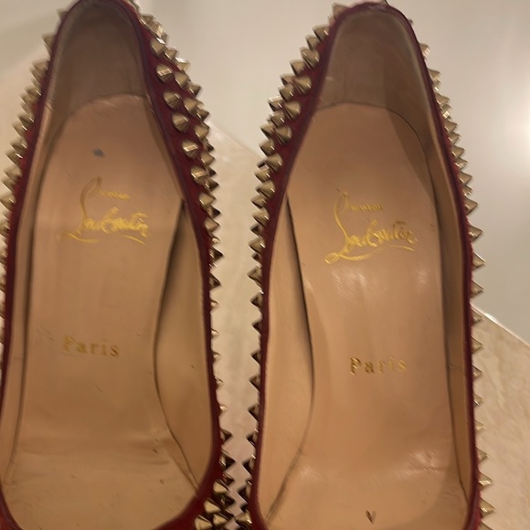 Christian Louboutin Platform Sandals Size 37. - Picture 7 of 15